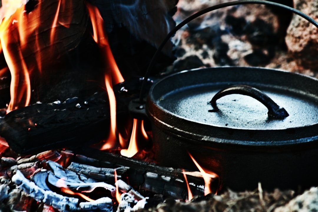 Photo Campfire cooking